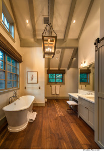 Master Bathroom design- Heslin Construction Martis Camp