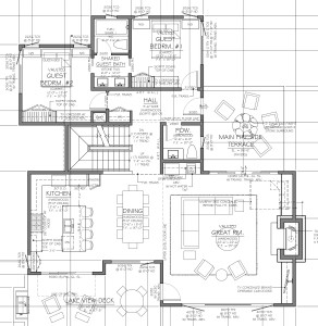 Heslin Construction House Plans, Meeks Bay